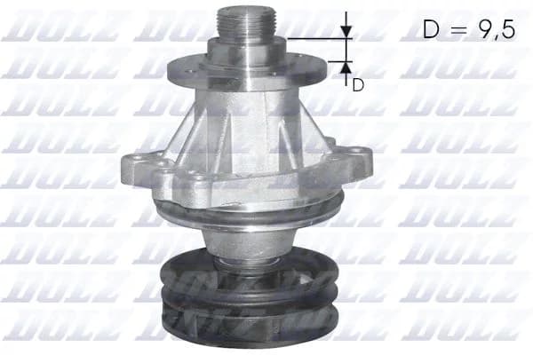 Pompe à eau, refroidissement du moteur
