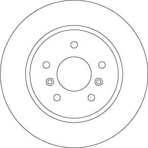 Disque de frein arriere (Jeu de 2)