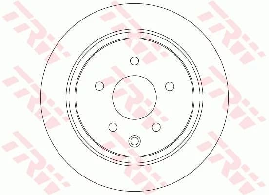 Disque de frein arriere (Jeu de 2)