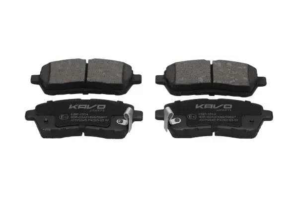 Kit de plaquettes de frein KAVO PARTS