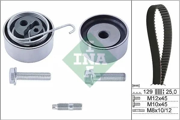 Kit de courroie crantée INA