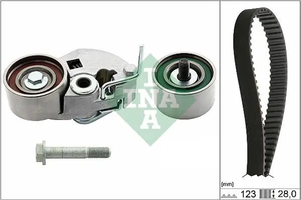 Kit de courroie crantée INA