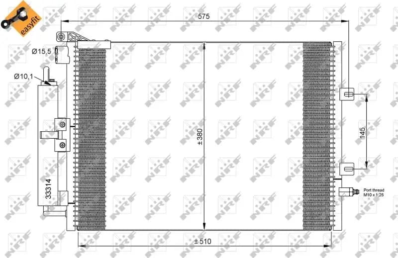 Condenseur (radiateur de climatisation)
