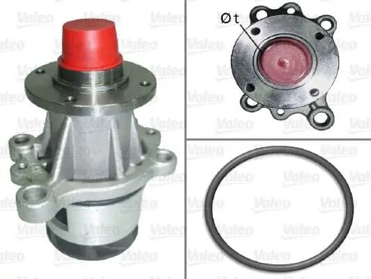 Pompe à eau, refroidissement du moteur