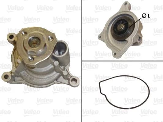 Pompe à eau, refroidissement du moteur
