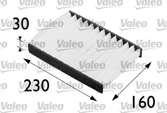 Filtre habitacle VALEO
