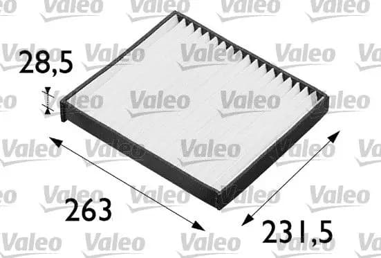 Filtre habitacle VALEO