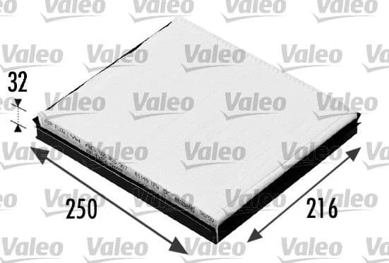 Filtre habitacle VALEO