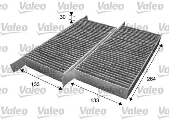 Filtre, air de l'habitacle VALEO PROTECT