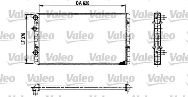 Radiateur, refroidissement du moteur VALEO