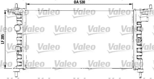 Radiateur, refroidissement du moteur VALEO