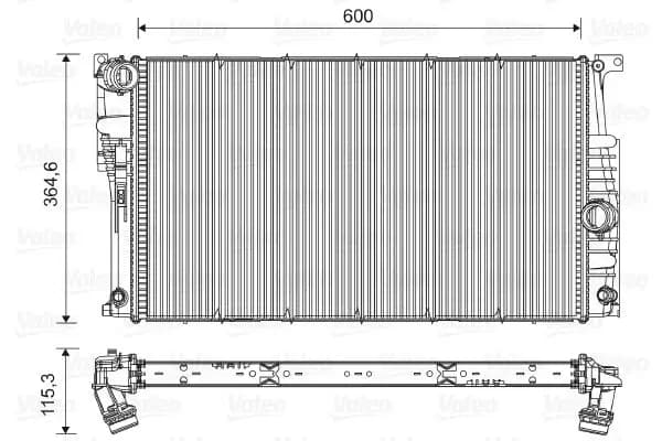 Radiateur, refroidissement du moteur