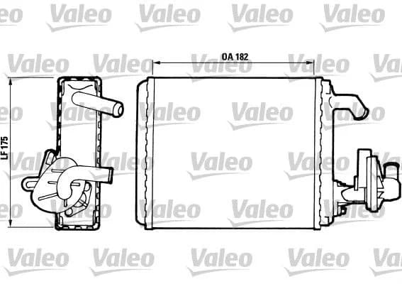 Radiateur chauffage VALEO