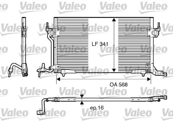 Condenseur / Radiateur de climatisation