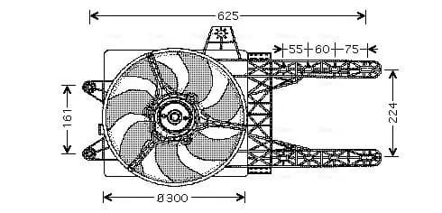 Ventilateur, refroidissement du moteur