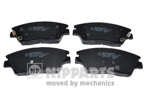 Kit de plaquettes de frein NIPPARTS