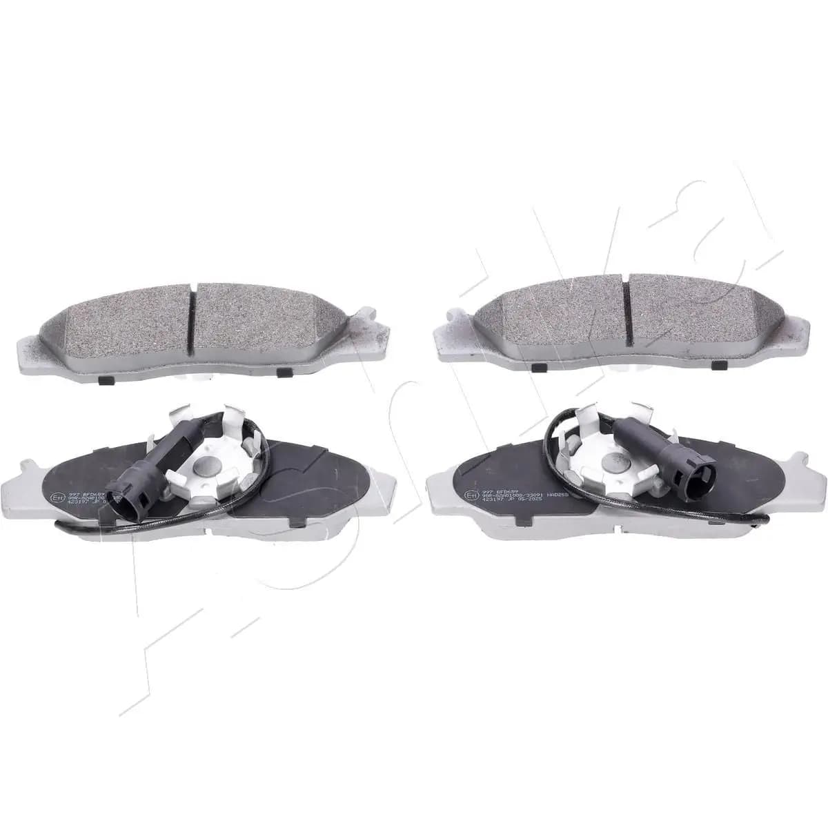 Kit de plaquettes de frein ASHIKA