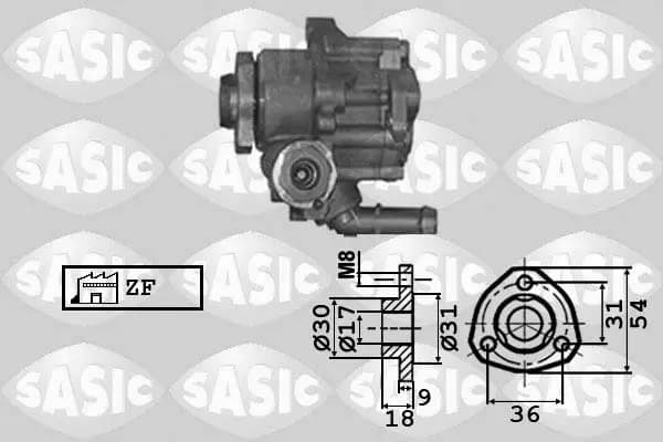 Pompe hydraulique, direction SASIC