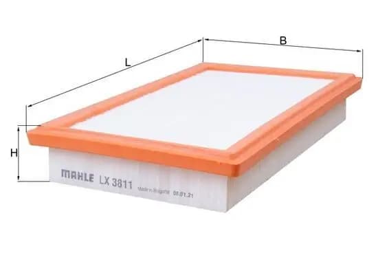 Filtre Ã air MAHLE ORIGINAL