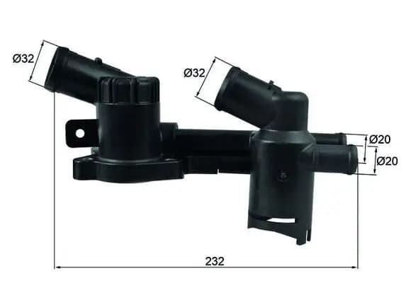Thermostat d'eau MAHLE ORIGINAL
