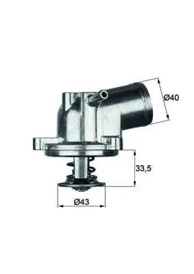 Thermostat d'eau MAHLE ORIGINAL
