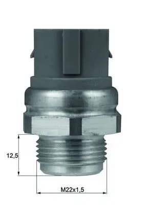 Interrupteur de température, ventilateur de radiateur MAHLE ORIGINAL