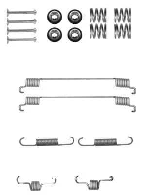 Kit d'accessoires, mâchoire de frein HELLA