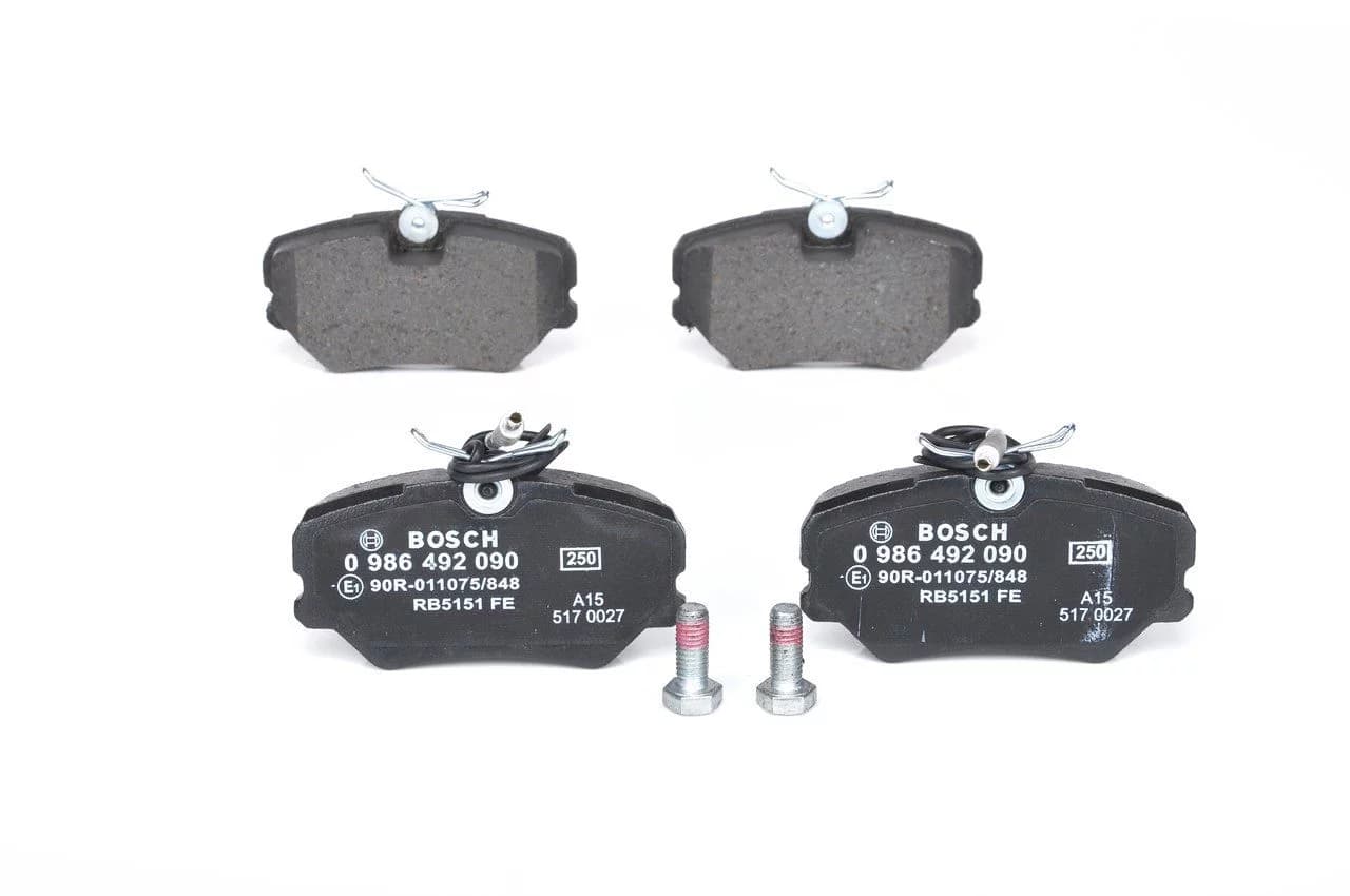 Plaquettes de frein avant (Jeu de 4)