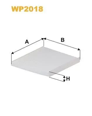 Filtre habitacle WIX FILTERS