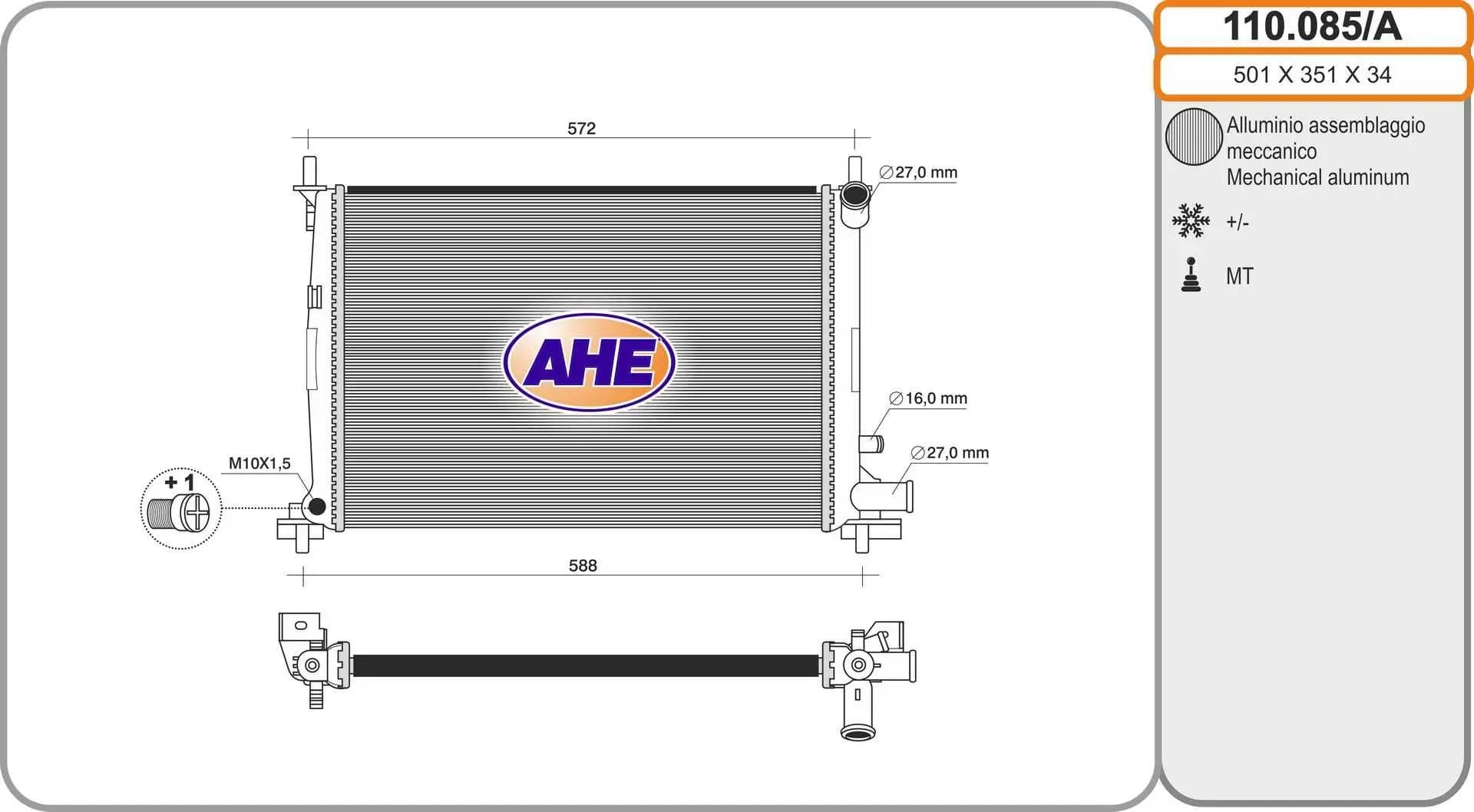 Radiateur, refroidissement du moteur