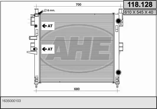 Radiateur, refroidissement du moteur
