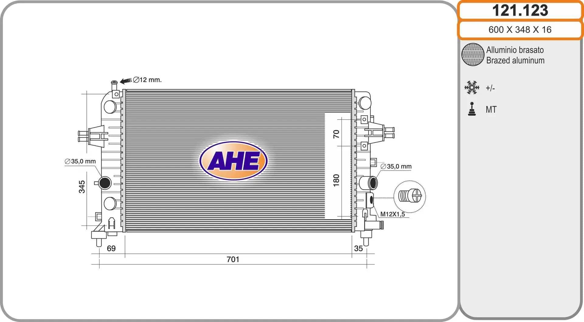 Radiateur, refroidissement du moteur