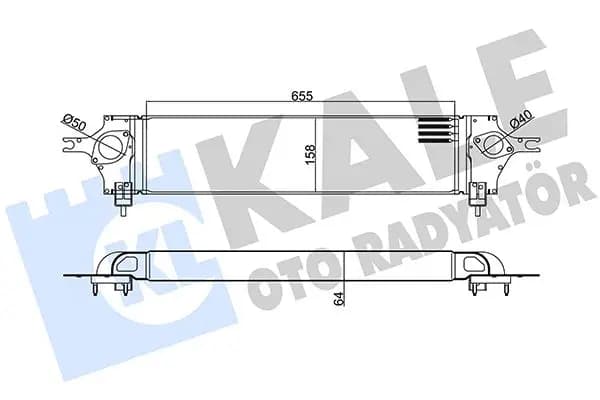 Intercooler, échangeur KALE OTO RADYATÖR