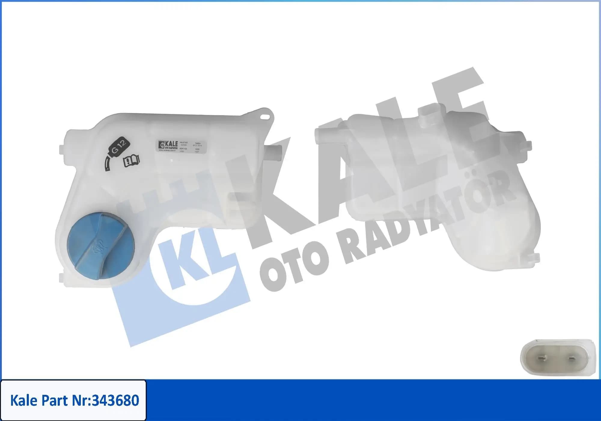Vase d'expansion, liquide de refroidissement KALE OTO RADYATÖR