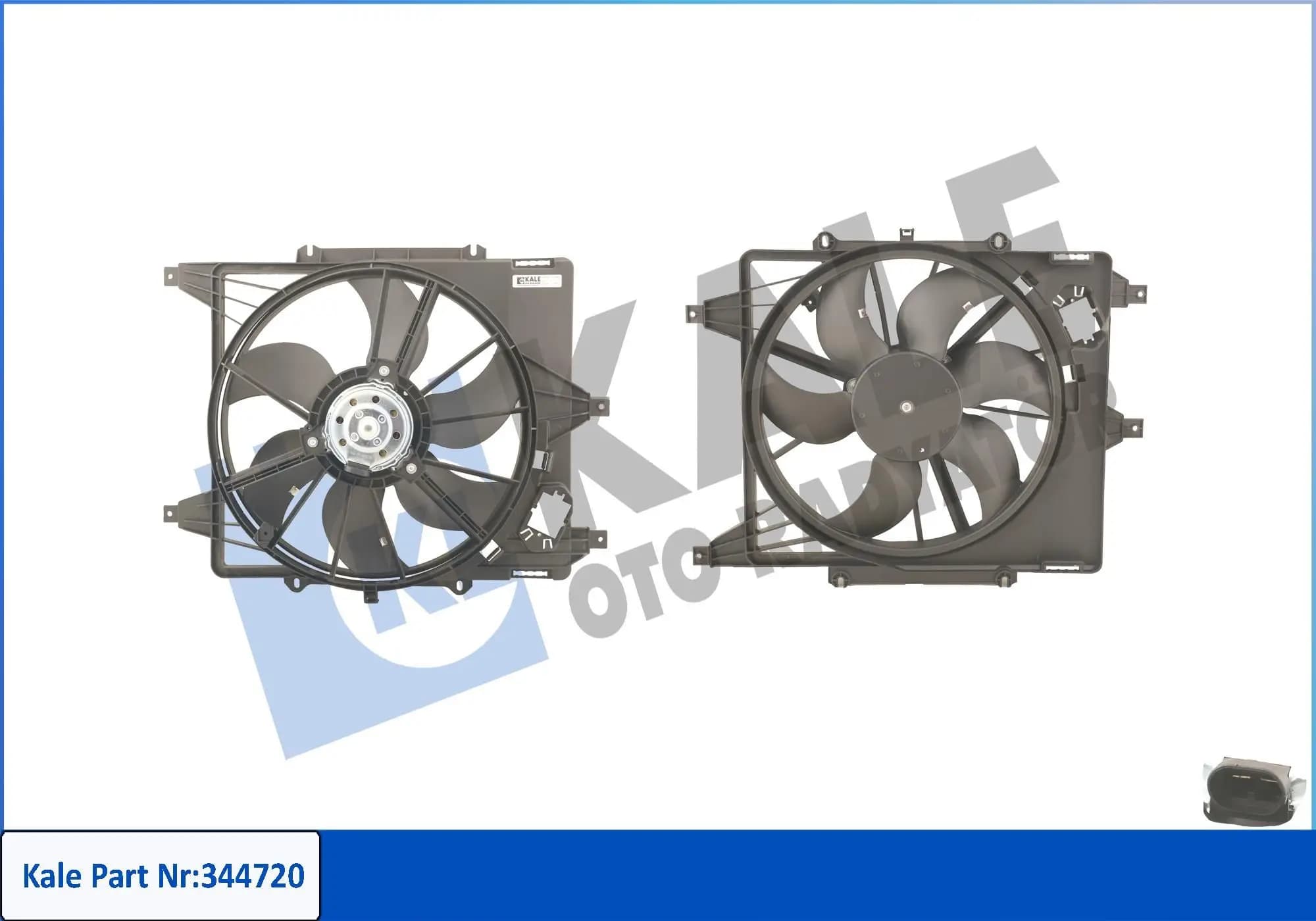 Ventilateur, refroidissement du moteur KALE OTO RADYATÖR