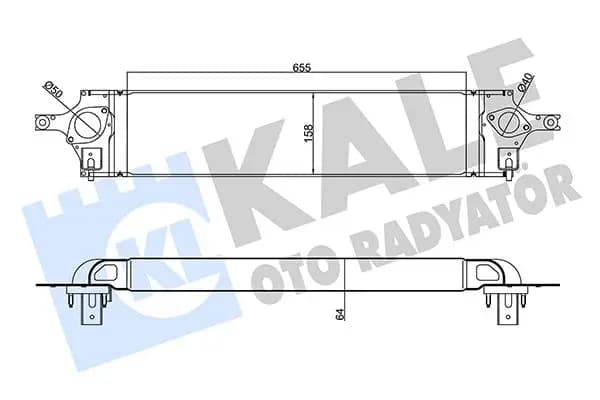 Intercooler, échangeur KALE OTO RADYATÖR