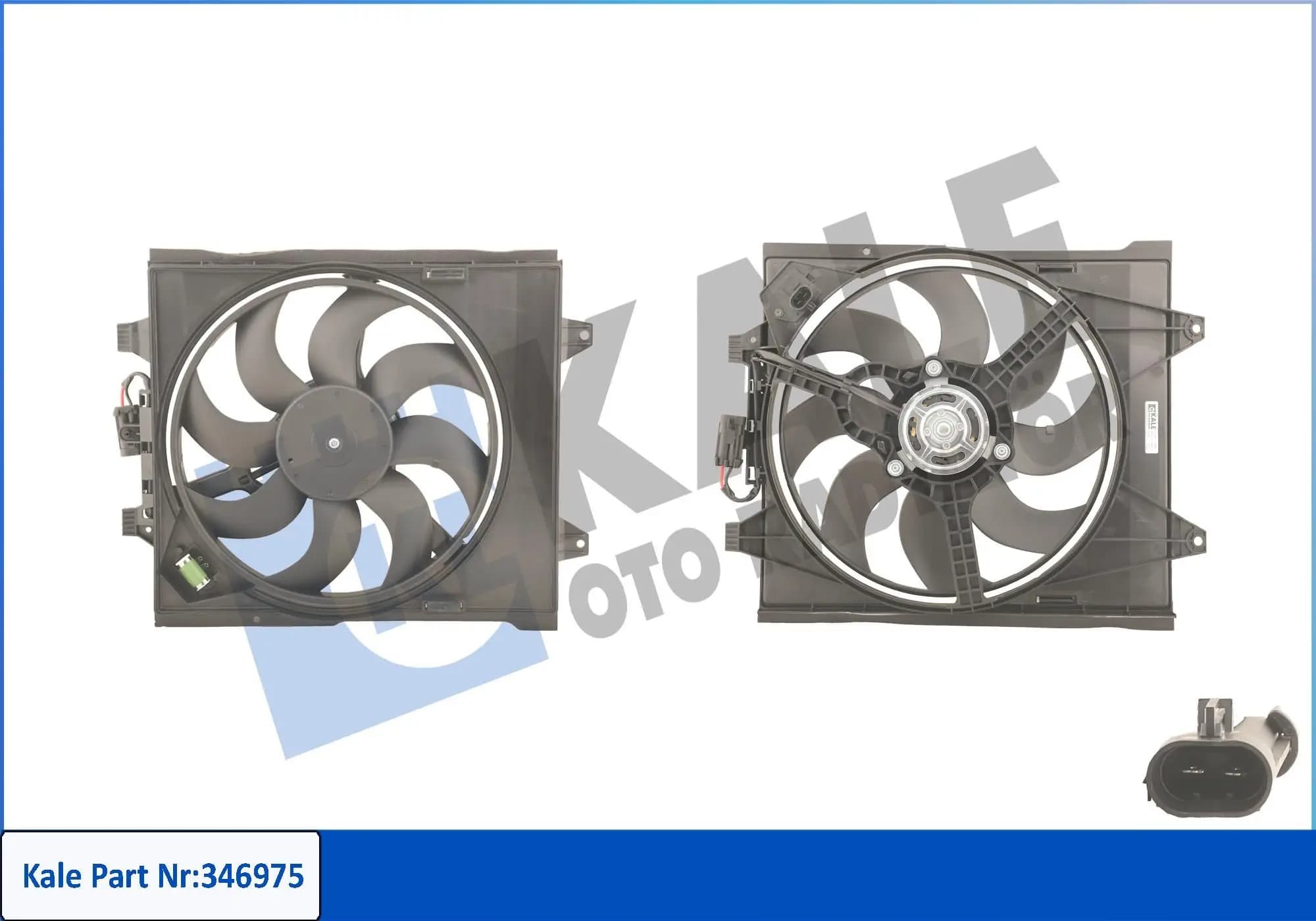 Ventilateur, refroidissement du moteur KALE OTO RADYATÖR
