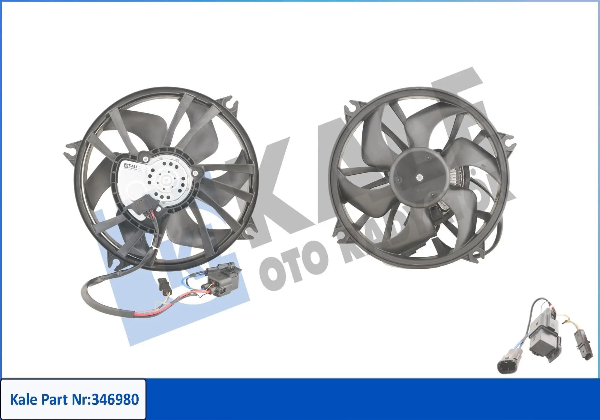 Ventilateur, refroidissement du moteur KALE OTO RADYATÖR