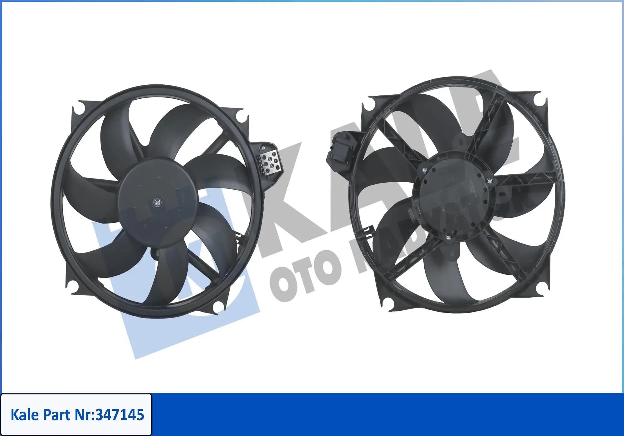 Ventilateur, refroidissement du moteur KALE OTO RADYATÖR