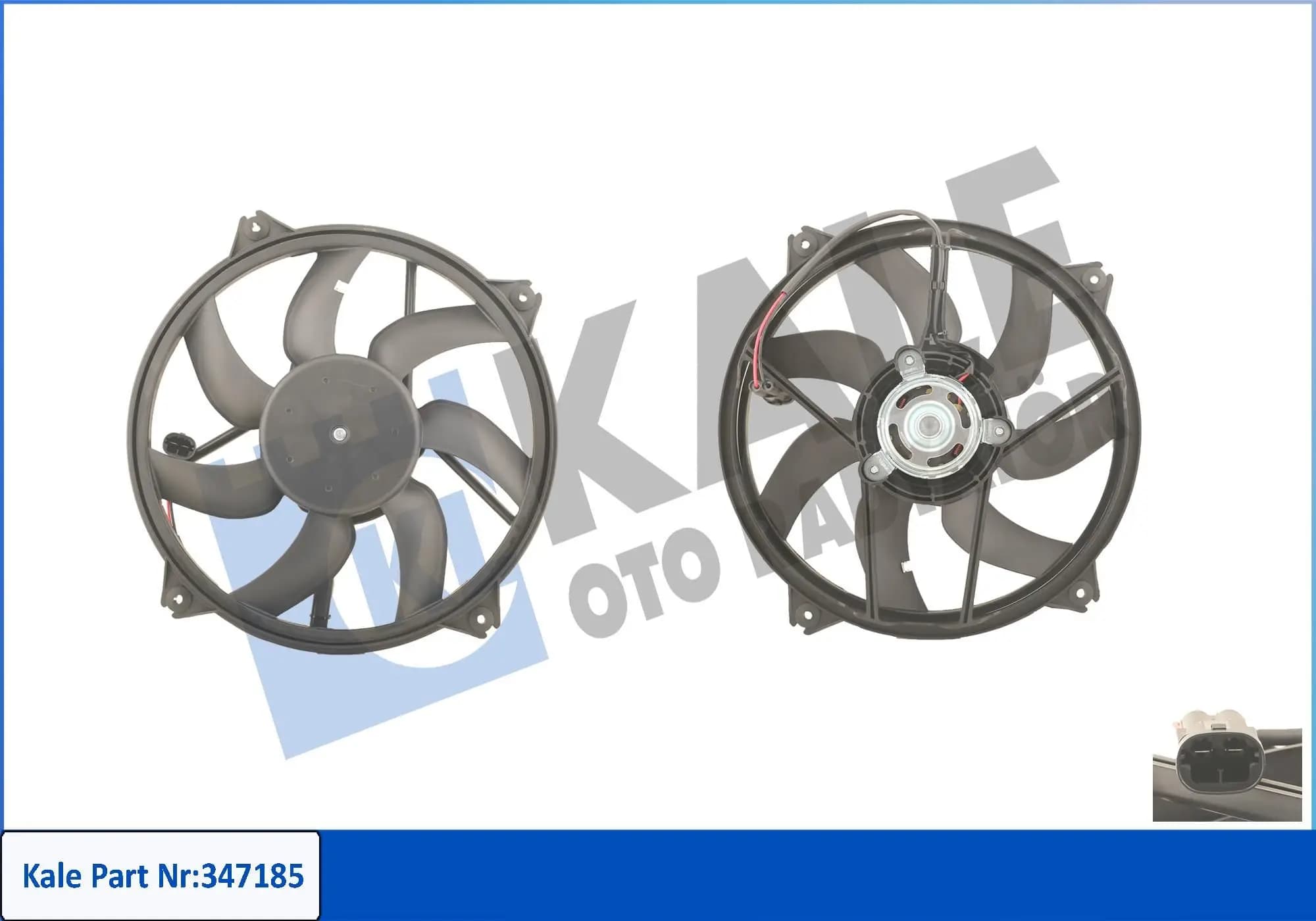 Ventilateur, refroidissement du moteur KALE OTO RADYATÖR