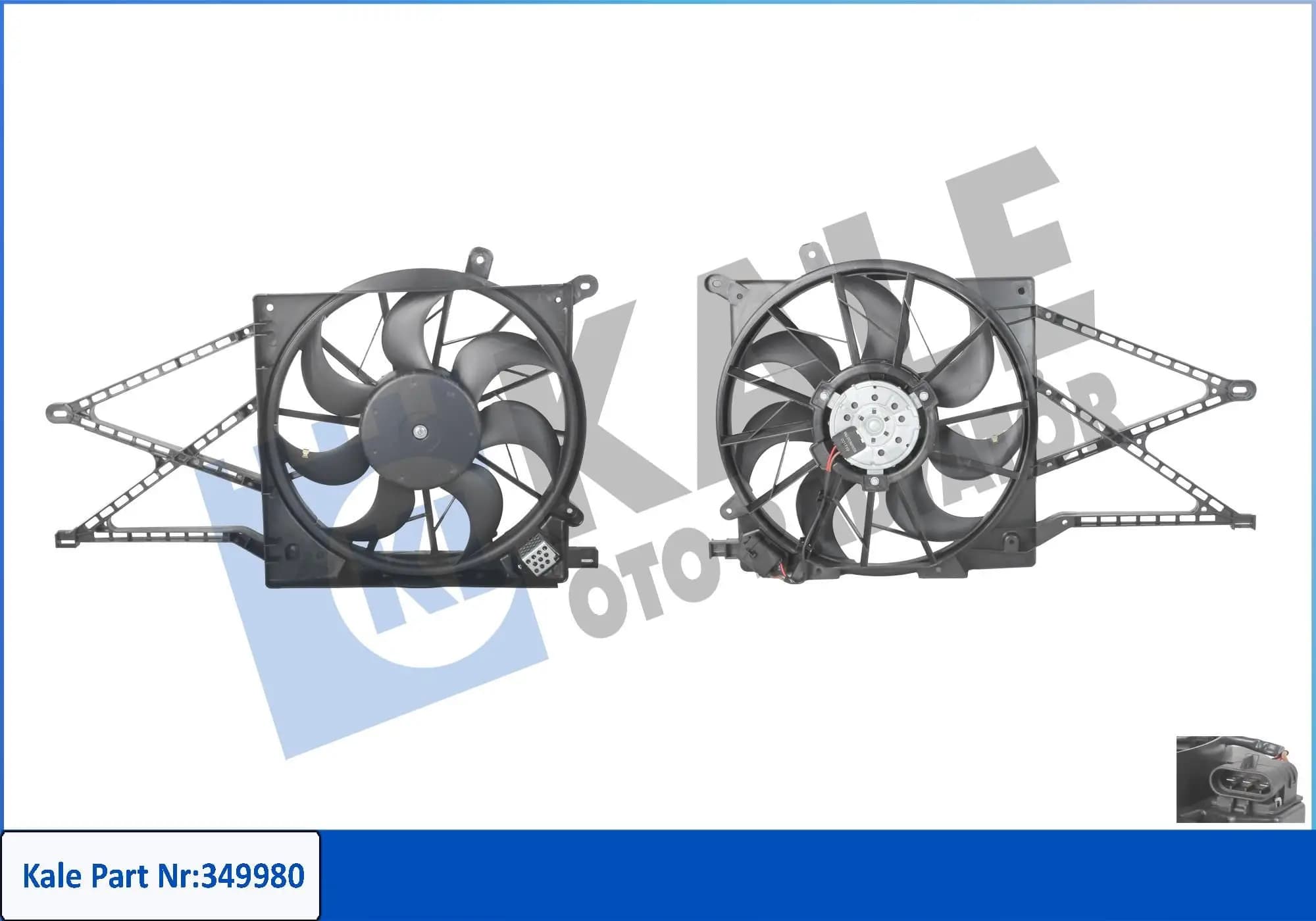 Ventilateur, refroidissement du moteur KALE OTO RADYATÖR
