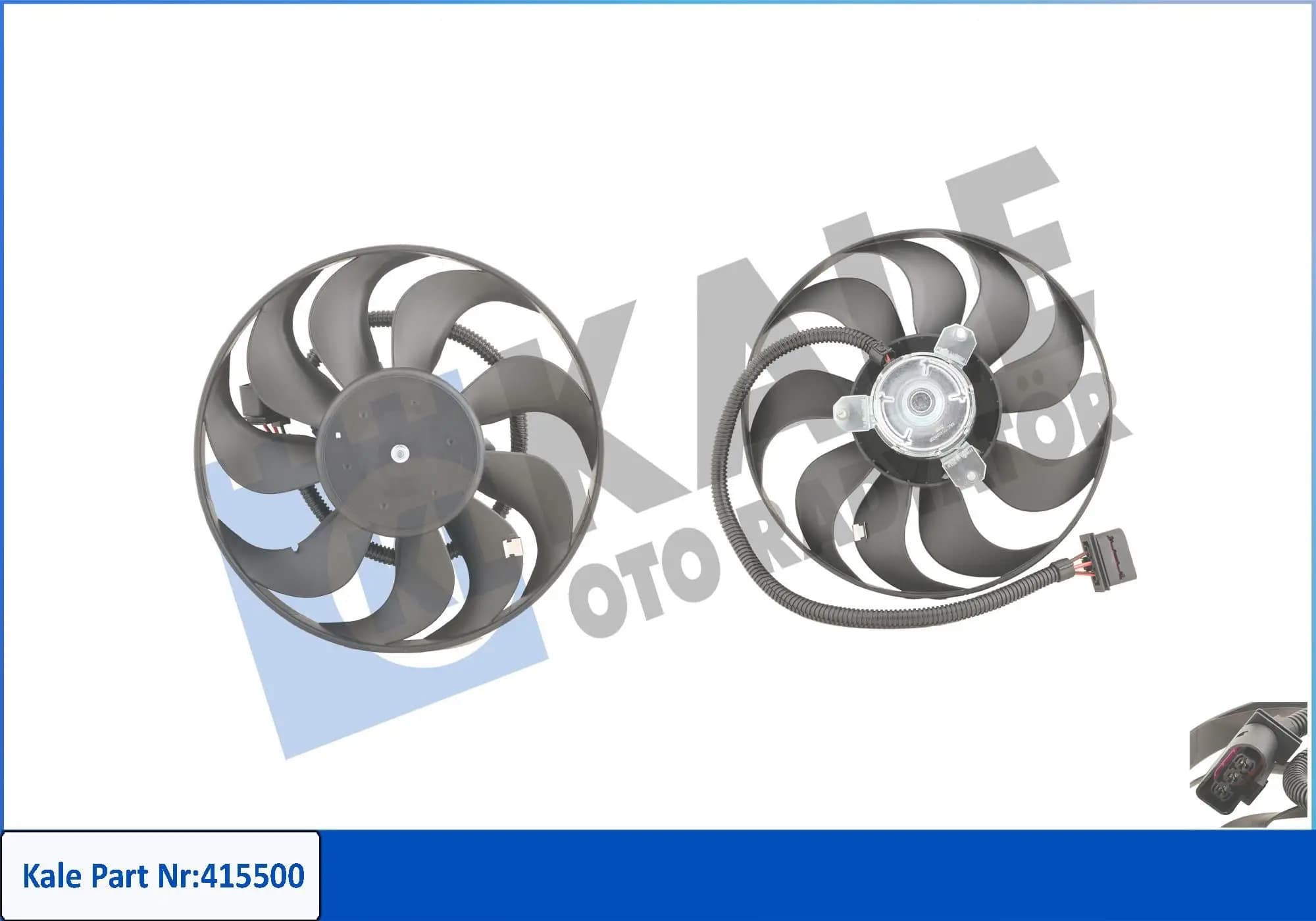 Ventilateur, refroidissement du moteur KALE OTO RADYATÖR