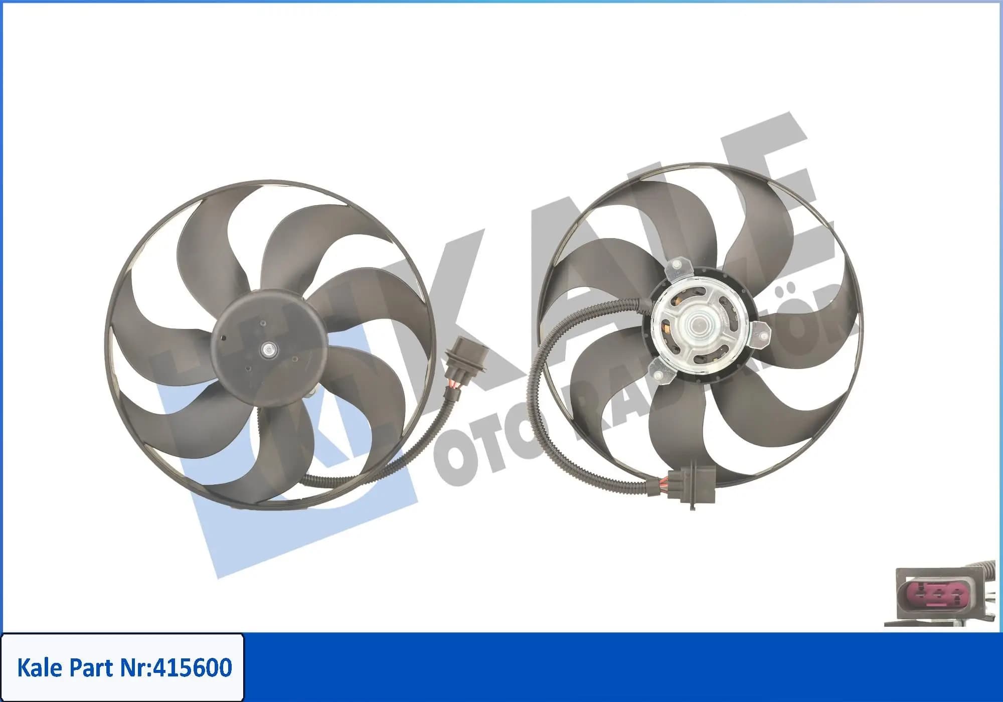Ventilateur, refroidissement du moteur KALE OTO RADYATÖR