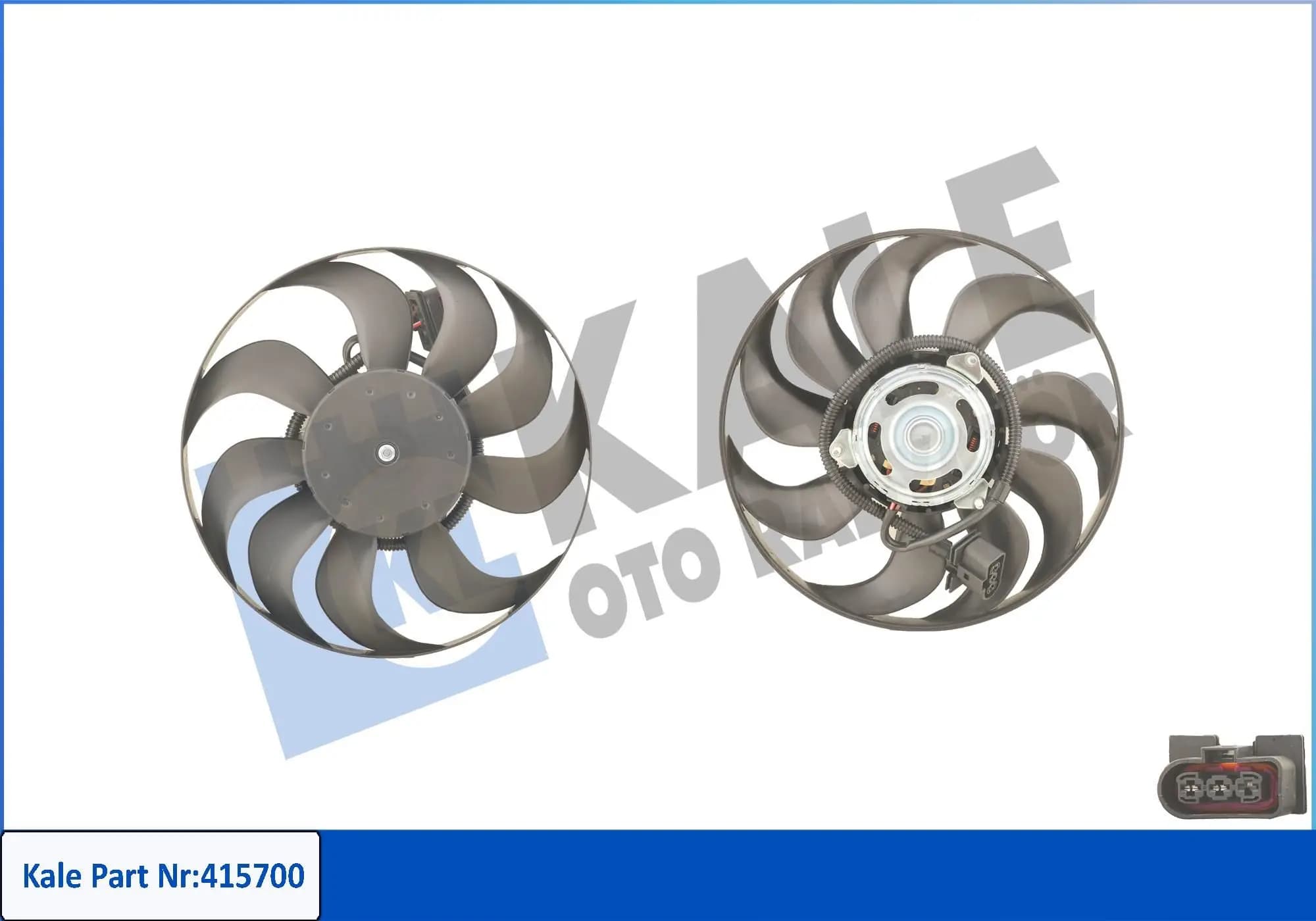 Ventilateur, refroidissement du moteur KALE OTO RADYATÖR