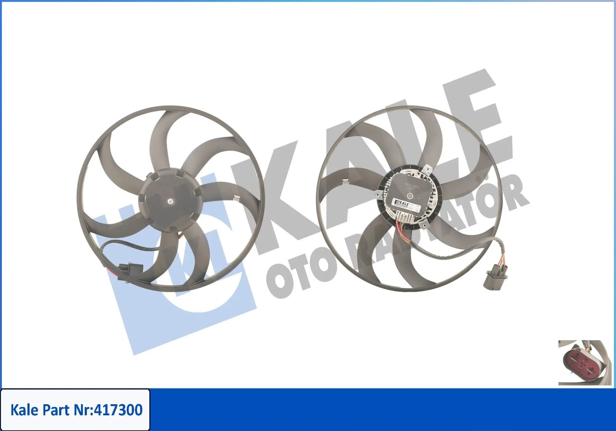 Ventilateur, refroidissement du moteur KALE OTO RADYATÖR