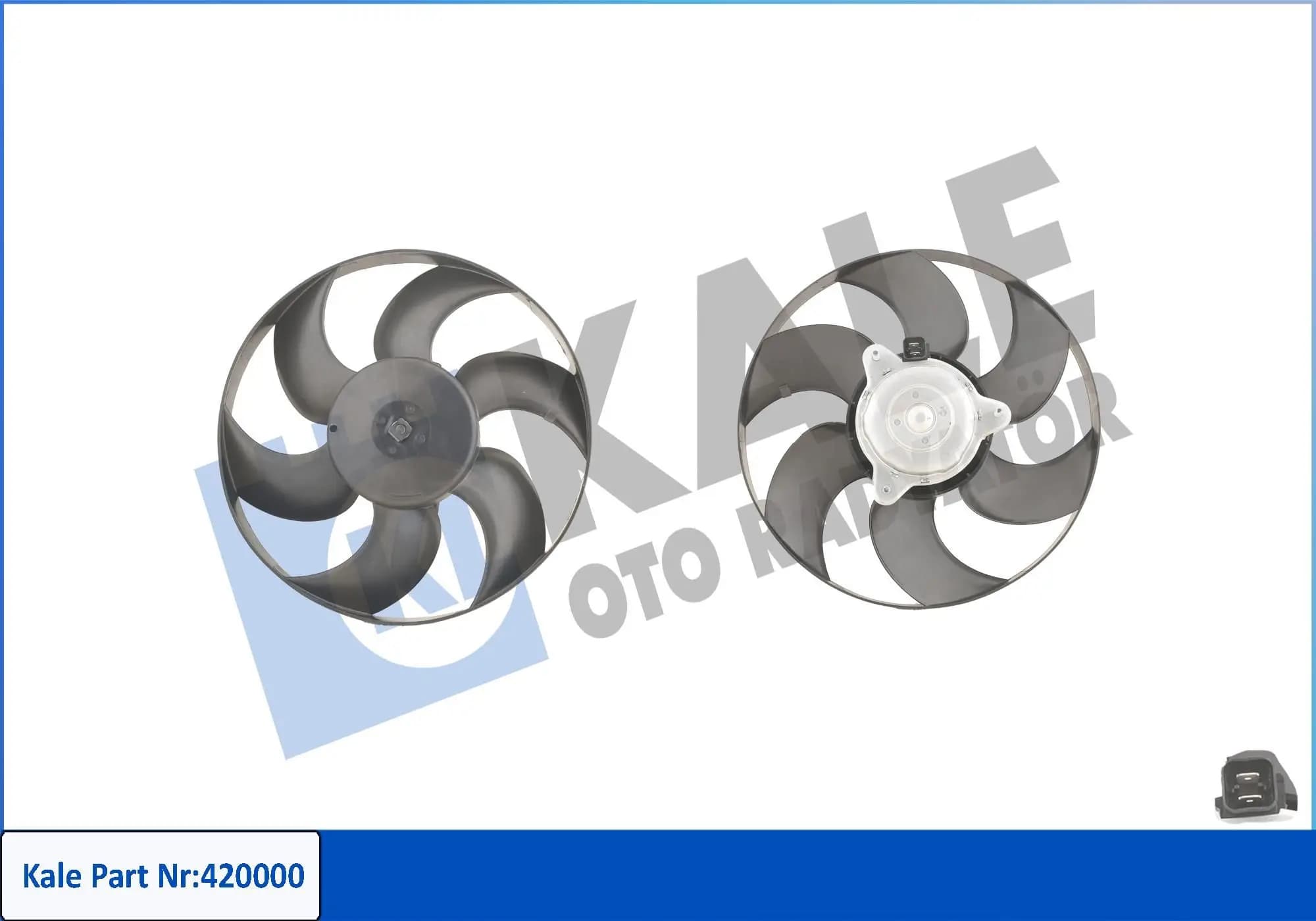 Ventilateur, refroidissement du moteur KALE OTO RADYATÖR