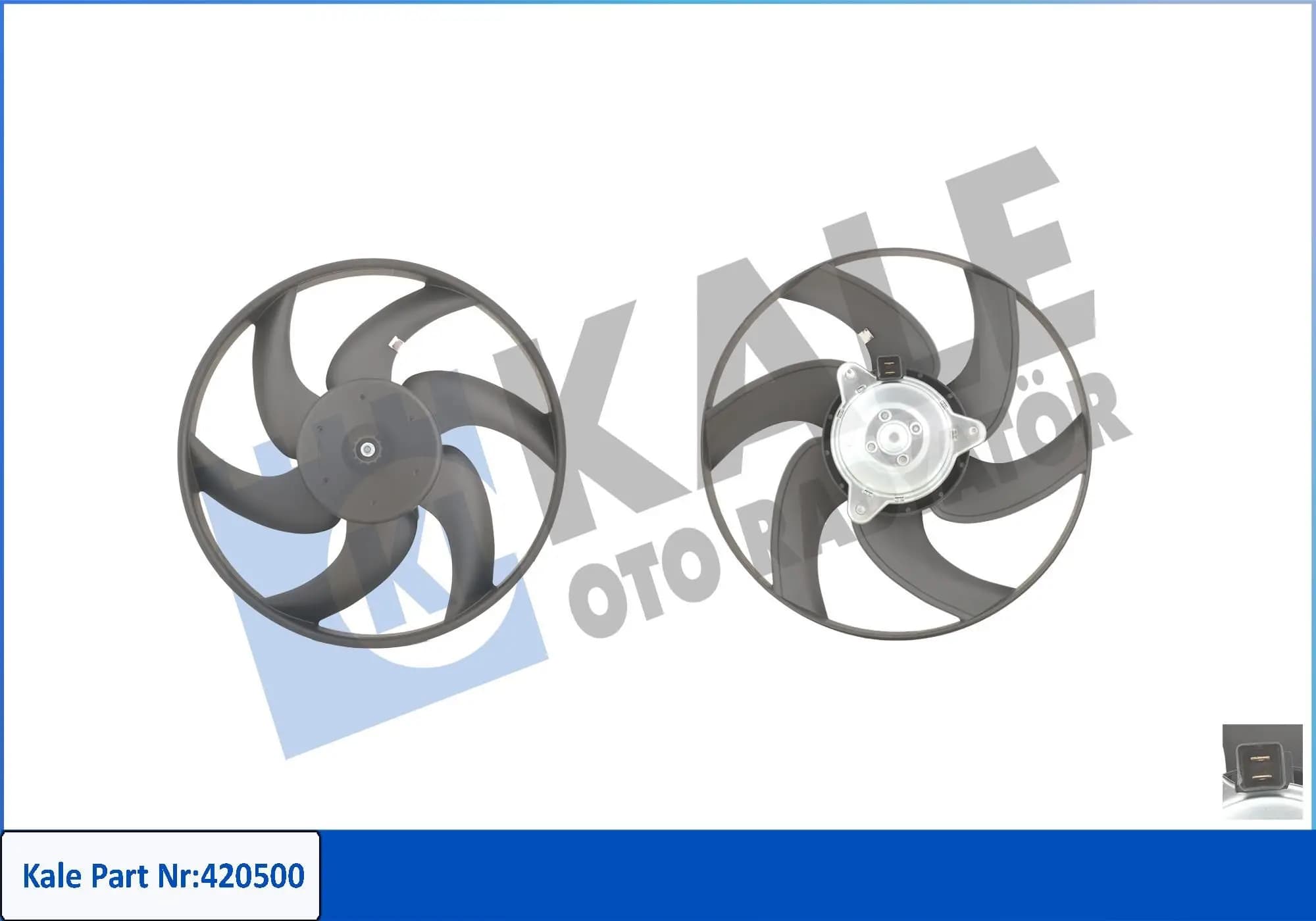 Ventilateur, refroidissement du moteur KALE OTO RADYATÖR