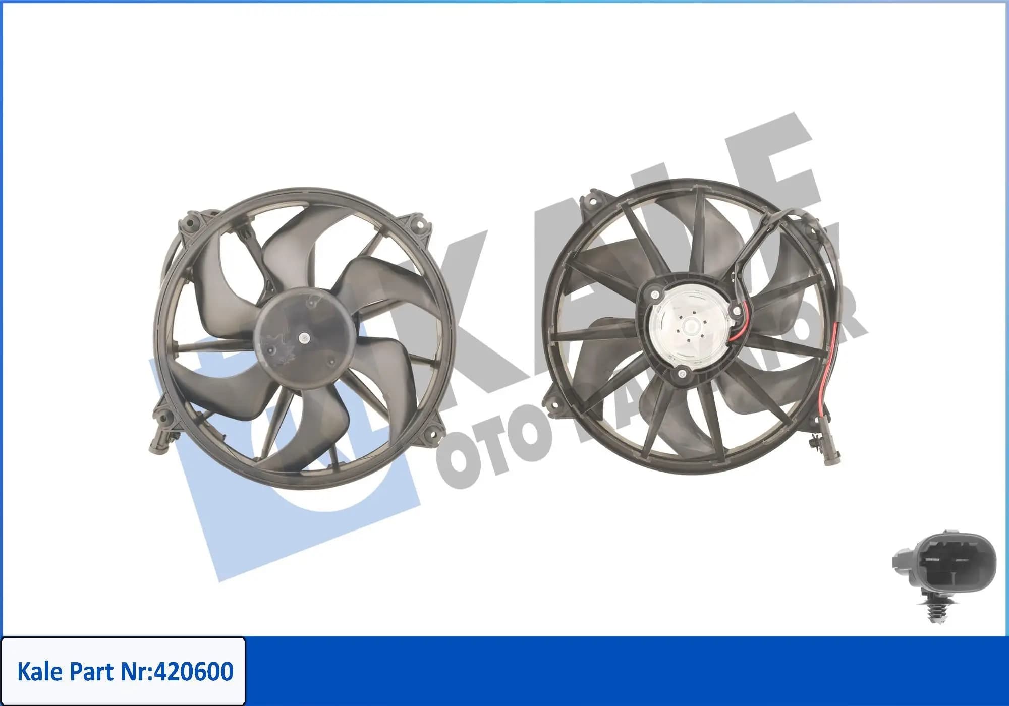 Ventilateur, refroidissement du moteur KALE OTO RADYATÖR