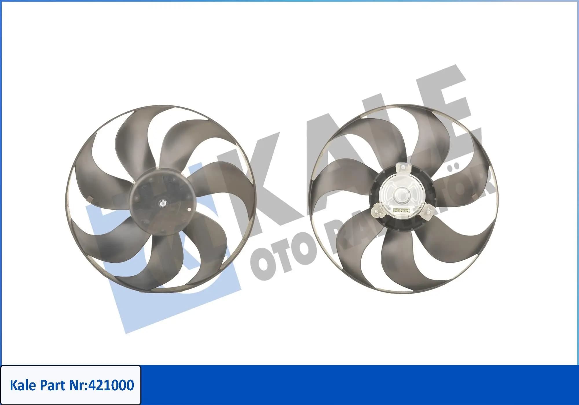 Ventilateur, refroidissement du moteur KALE OTO RADYATÖR