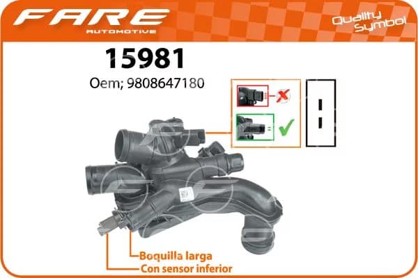 Thermostat d'eau FARE